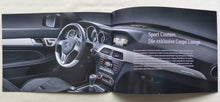 Lade das Bild in den Galerie-Viewer, Mercedes C-Klasse Coupe Edition 1 MJ 2011 - Prospekt Preisliste Brochure 11.2010
