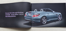 Lade das Bild in den Galerie-Viewer, Mercedes-Benz SLK Edition 1 MJ 2011 - Prospekt Preisliste Brochure 09.2010
