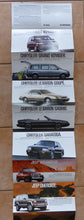 Lade das Bild in den Galerie-Viewer, Chrysler Jeep Programm 1992 - Saratoga Cherokee - Prospekt Brochure 08.1991
