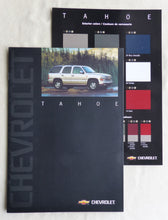 Lade das Bild in den Galerie-Viewer, Chevrolet Tahoe MJ 2002 - Prospekt Brochure + Farben &amp; Polster 11.2001
