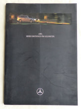 Lade das Bild in den Galerie-Viewer, Mercedes AMG Programm 1998 C43 E55 SLK SL60 S-Klasse - Prospekt Brochure 07.1997

