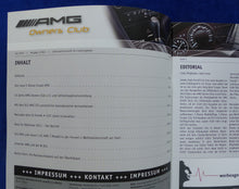 Lade das Bild in den Galerie-Viewer, Mercedes AMG Owners Club Magazin 1/2011 - C 63 AMG Coupe T-Modell SLS GT3 W201
