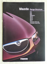 Lade das Bild in den Galerie-Viewer, Mazda 1993 Range 121 626 Xedos MX-5 RX-7 - UK-Prospekt Brochure 10.1992 England
