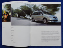 Lade das Bild in den Galerie-Viewer, Mazda MPV MJ 2003 - Prospekt Brochure + Daten &amp; Ausstattungen 07.2002
