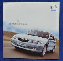 Lade das Bild in den Galerie-Viewer, Mazda 626 Exclusive Edition Sondermodell MJ 2002 - Prospekt Brochure 04.2001
