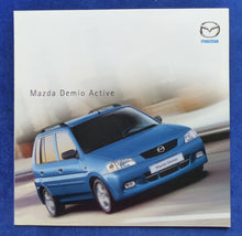 Lade das Bild in den Galerie-Viewer, Mazda Demio Active MJ 2002 - Prospekt Brochure 09.2001
