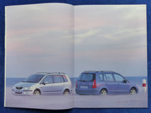Lade das Bild in den Galerie-Viewer, Mazda Premacy MJ 2001 - Prospekt Brochure + Farben + Daten 12.2000
