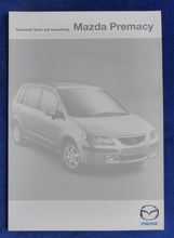Lade das Bild in den Galerie-Viewer, Mazda Premacy MJ 2001 - Prospekt Brochure + Farben + Daten 12.2000
