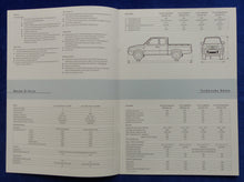 Lade das Bild in den Galerie-Viewer, Mazda B-Serie Pickup MJ 2003 - Prospekt Brochure + Daten &amp; Ausstattungen 02.2003
