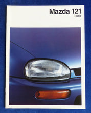 Lade das Bild in den Galerie-Viewer, Mazda 121 MJ 1994 - Prospekt Brochure 03.1994
