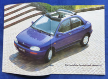 Lade das Bild in den Galerie-Viewer, Mazda 121 MJ 1994 - Prospekt Brochure 03.1994
