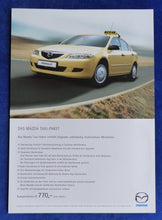 Lade das Bild in den Galerie-Viewer, Mazda Taxi 6 MPV Premacy MJ 2003 - Prospekt Brochure + Preisliste 10.2002
