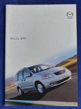 Lade das Bild in den Galerie-Viewer, Mazda MPV MJ 2002 - Prospekt Brochure 07.2001
