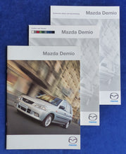 Lade das Bild in den Galerie-Viewer, Mazda Demio MJ 2001 - Prospekt Brochure + Farben + Daten 02.2001
