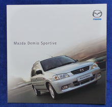 Lade das Bild in den Galerie-Viewer, Mazda Demio Sportive MJ 2002 - Prospekt Brochure 04.2001
