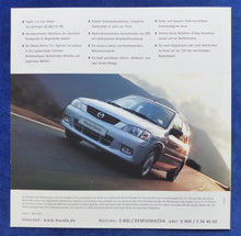 Lade das Bild in den Galerie-Viewer, Mazda Demio Sportive MJ 2002 - Prospekt Brochure 04.2001
