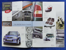 Lade das Bild in den Galerie-Viewer, Mazda Demio Zubehör MJ 2002 - Prospekt Brochure 08.2001
