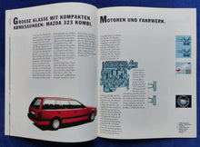 Lade das Bild in den Galerie-Viewer, Mazda 323 &amp; 626 Kombi MJ 1995 - Prospekt Brochure 10.1994
