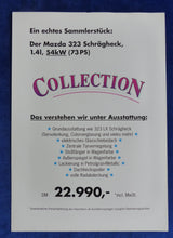 Lade das Bild in den Galerie-Viewer, Mazda 323 Collection Sondermodell - Prospekt Brochure 1990
