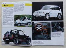 Lade das Bild in den Galerie-Viewer, Suzuki Modell-Programm 1992 - Prospekt Brochure + Preisliste 09.1991
