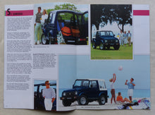 Lade das Bild in den Galerie-Viewer, Suzuki Modell-Programm 1992 - Prospekt Brochure + Preisliste 09.1991
