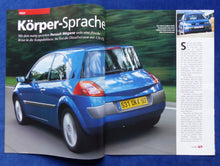 Lade das Bild in den Galerie-Viewer, Renault Megane 1.9 DCI - Test - Sonderdruck Auto Motor &amp; Sport Heft 22/2002
