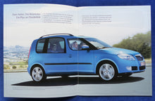 Lade das Bild in den Galerie-Viewer, Skoda Roomster Plus Edition MJ 2010 - Prospekt Preisliste Brochure 09.2009
