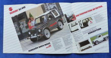 Lade das Bild in den Galerie-Viewer, Suzuki SJ 410 - Zubehör von Haslbeck - Prospekt Brochure 1982
