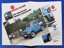 Lade das Bild in den Galerie-Viewer, Suzuki SJ 410 - Zubehör von Haslbeck - Prospekt Brochure 1982
