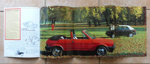 Lade das Bild in den Galerie-Viewer, Fiat Bertone Cabrio - Prospekt Brochure 1983 Italien italienisch
