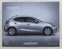 Lade das Bild in den Galerie-Viewer, Mazda 2 MJ 2018 - Prospekt Brochure + Preisliste 05.2017
