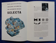 Lade das Bild in den Galerie-Viewer, Fiat Selecta Automatik Panda Uno Tipo Tempra MJ 1992 - Prospekt Brochure 09.1991
