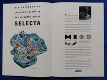 Lade das Bild in den Galerie-Viewer, Fiat Selecta Automatik Panda Uno Tipo Tempra MJ 1991 - Prospekt Brochure 04.1991
