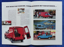 Lade das Bild in den Galerie-Viewer, Fiat Fiorino Kastenwagen Panorama Pick-Up MJ 1994 - Prospekt Brochure 11.1993

