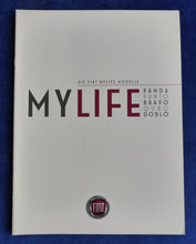 Lade das Bild in den Galerie-Viewer, Fiat MyLife Modelle Panda Punto Bravo Qubo MJ 2011 - Prospekt Brochure 02.2011
