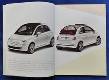 Lade das Bild in den Galerie-Viewer, Fiat 500 &amp; 500C Cabrio MJ 2010 - Prospekt Brochure 09.2009
