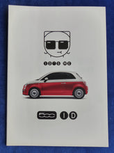 Lade das Bild in den Galerie-Viewer, Fiat 500 ID Limited 1 of 500 Sondermodell MJ 2012 - Prospekt Brochure 01.2012
