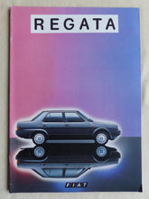 Lade das Bild in den Galerie-Viewer, Fiat Regata MJ 1984 - Prospekt Brochure 10.1983 Italien englisch
