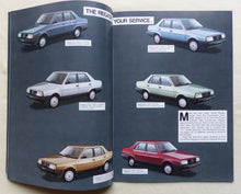 Lade das Bild in den Galerie-Viewer, Fiat Regata MJ 1984 - Prospekt Brochure 10.1983 Italien englisch
