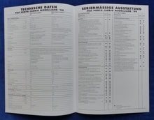 Lade das Bild in den Galerie-Viewer, Fiat Punto Cabrio MJ 1999 - Prospekt Brochure + Daten &amp; Ausstattungen 09.1998
