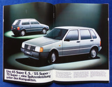 Lade das Bild in den Galerie-Viewer, Fiat Uno MJ 1984 - Prospekt Brochure 04.1983
