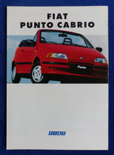 Lade das Bild in den Galerie-Viewer, Fiat Punto Cabrio MJ 1994 - Prospekt Brochure 02.1994

