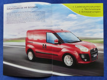 Lade das Bild in den Galerie-Viewer, Fiat Doblo Cargo Kastenwagen Kombi MJ 2010 - Prospekt Brochure 03.2010
