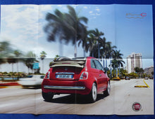 Lade das Bild in den Galerie-Viewer, Fiat 500C Cabrio MJ 2010 - Poster Prospekt Brochure 07.2009
