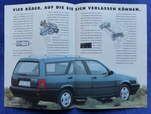 Lade das Bild in den Galerie-Viewer, Fiat Tempra Station Wagon 4x4 MJ 1993 - Prospekt Brochure 08.1992
