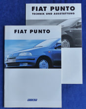 Lade das Bild in den Galerie-Viewer, Fiat Punto MJ 1994 - Prospekt Brochure + Daten &amp; Ausstattungen 02.1994
