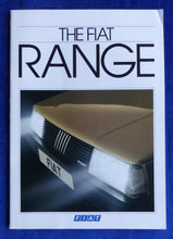 Lade das Bild in den Galerie-Viewer, Fiat Range 1986 Panda Uno Strada Regata - UK-Prospekt Brochure 05.1985 England
