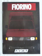 Lade das Bild in den Galerie-Viewer, Fiat Fiorino Kastenwagen Kombi Pick-Up MJ 1985 - Prospekt Brochure 12.1984
