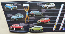 Lade das Bild in den Galerie-Viewer, Fiat Programm 1984 - Panda 127 Uno Ritmo Bertone 131 - Prospekt Brochure 09.1983
