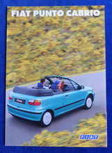 Lade das Bild in den Galerie-Viewer, Fiat Punto Cabrio MJ 1999 - Prospekt Brochure 06.1998
